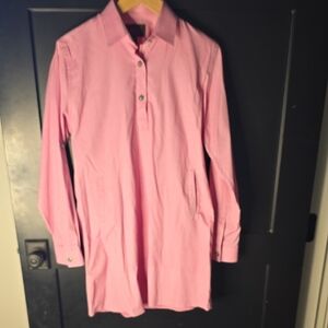 Madison Creek Pink Button-Up Women's Dress